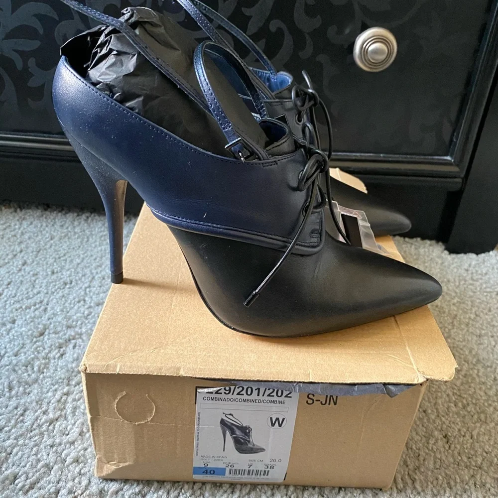 Zara Laced Mule Heel - Picture 5 of 6